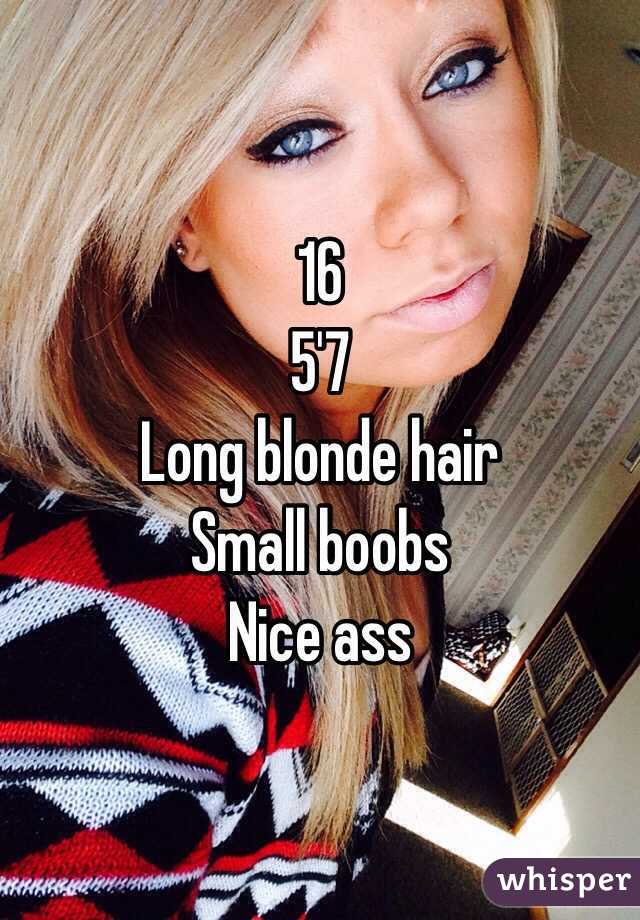 Blonde Nice Ass